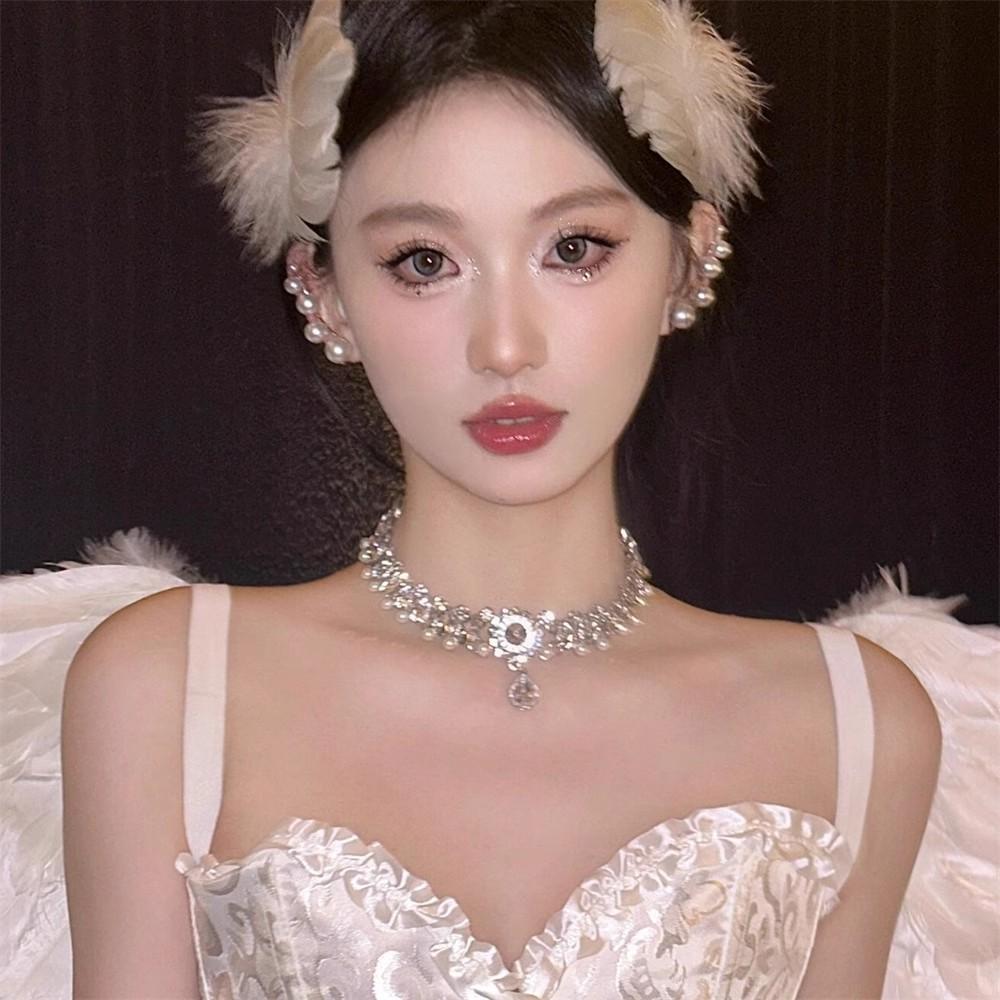 Super Fairy Angel Wings Ballet Headdress Feathers High Value Edge Clip Wear Beautiful Swan Cold Hair Accessories