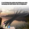 Fishing Line Guide Threader with Flexible Cord for Feeding Line Through Fishing Rod Guides During Line Changes
