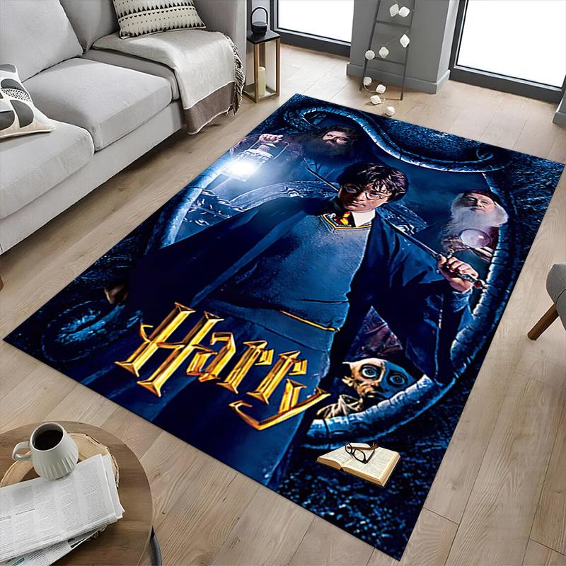 1pc Harry Potter Carpet, for Home & Office Decor, Desk Chair Carpet, Festive Gift,Conference Room CarpetL1107