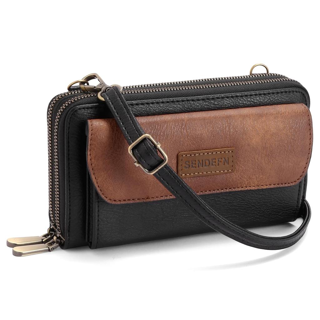Shoulder Smartphone Shoulder Crossbody Smartphone Pouch with Card Large Stylish Smartphone Pouch [SENDEFN] Women's Bag, Bag, Bag, Holder, Capacity,