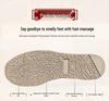 Men's 2024 Summer Linen Espadrilles: Comfortable, Breathable Slip-ons with Thick Sole and Trendy Straw Braided Design