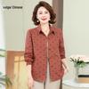 Women's Stylish Casual Lapel Jacket for Mature Mothers