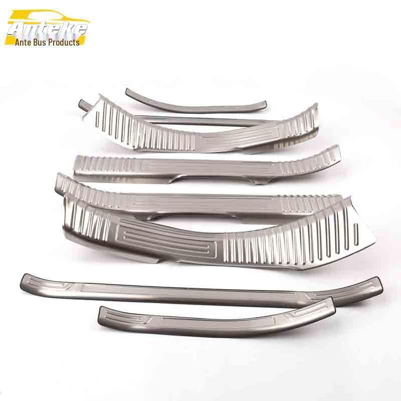 Applicable To Lynk & Co 01: Stainless Steel Anti-Scratch Door Sill Strip & Bright Trim Modification