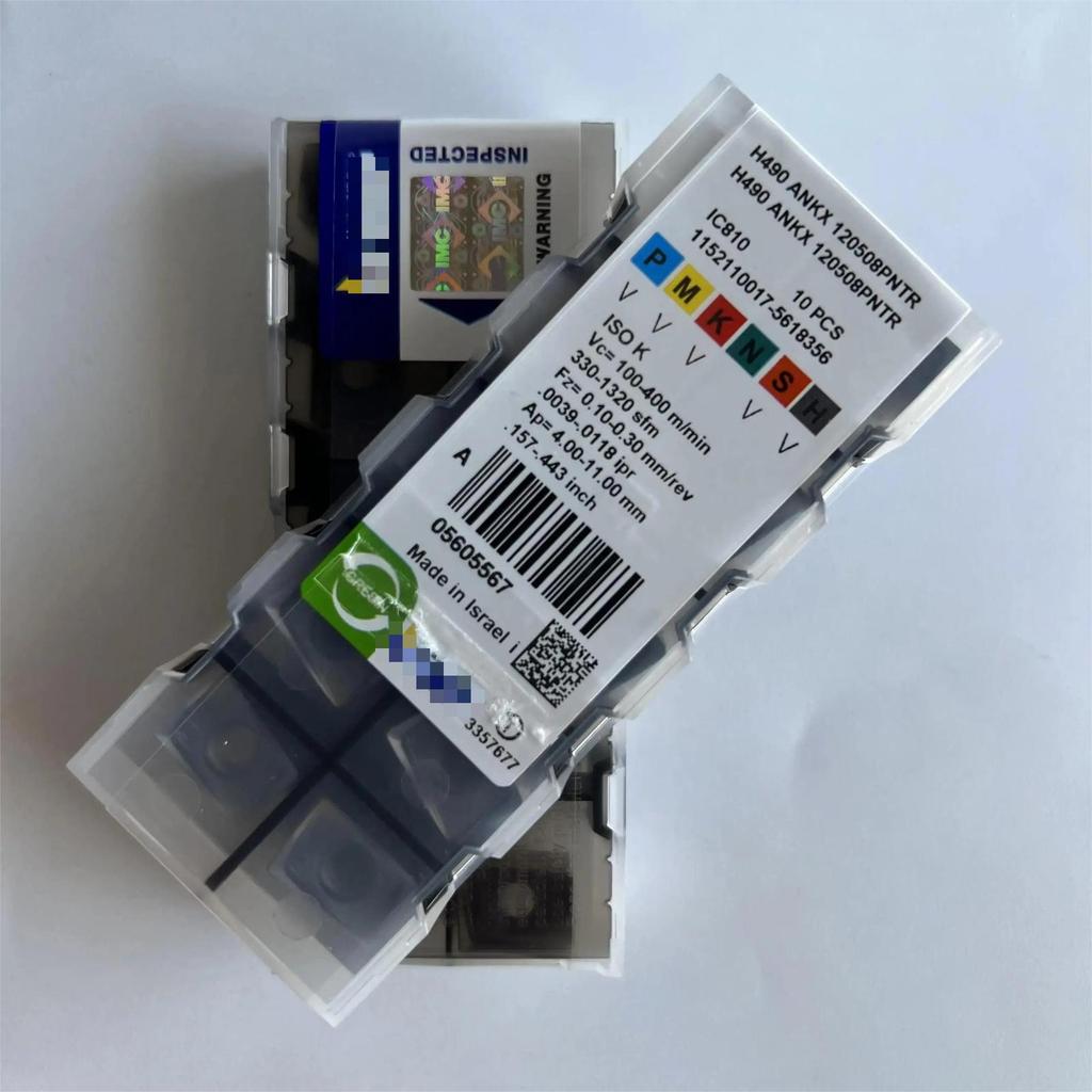 H490ANKX120508PNTR IC810 /Industrial indexable Carbide Inserts 10 PCS