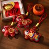 New Year of The Horse Celebration Embroidery Bag Small Pendant Decoration Car Interior Hanging Decoration