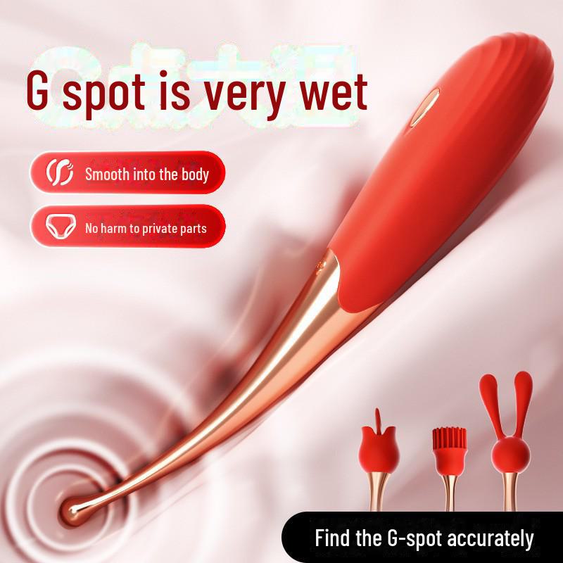 Miji Intense Vibration Pen for Women with 3 Head Covers - Adult Product (130/box)