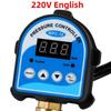 WPC-10 220V/110V Digital Pressure Controller - Auto Electronic Switch for Oil/Water Pumps, Air Compressors & Vacuum (Booster)