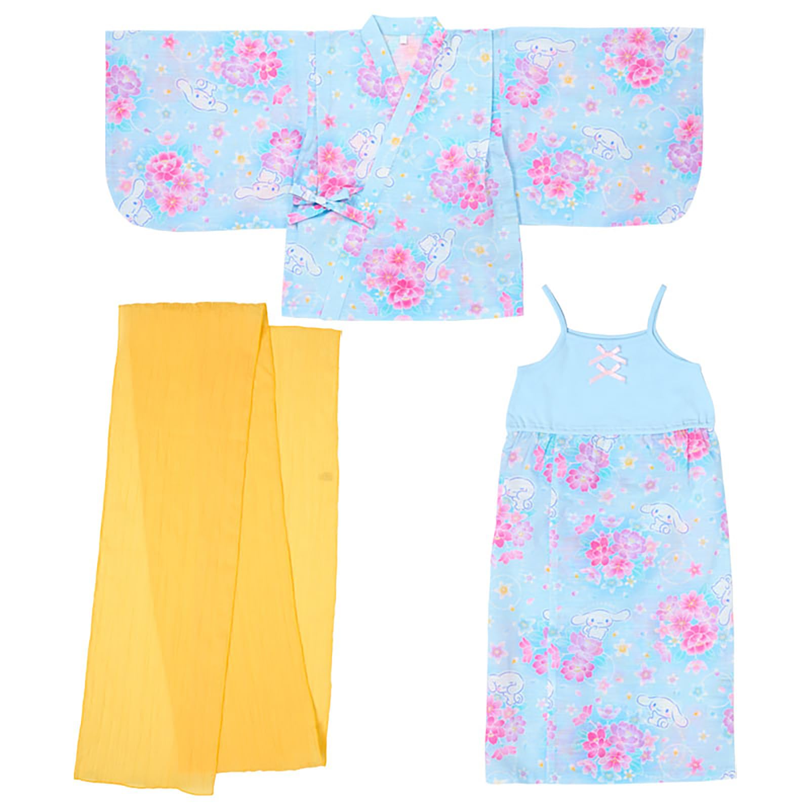 Sanrio Sundress 824232 Kids  Yukata, Cinnamoroll, 110cm,