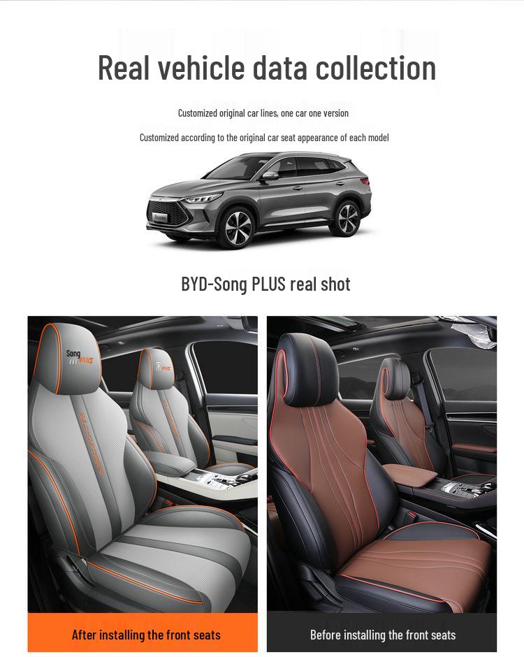 BYD Song Plus/DMI Honor Edition All-Season Car Seat Cushion Cover