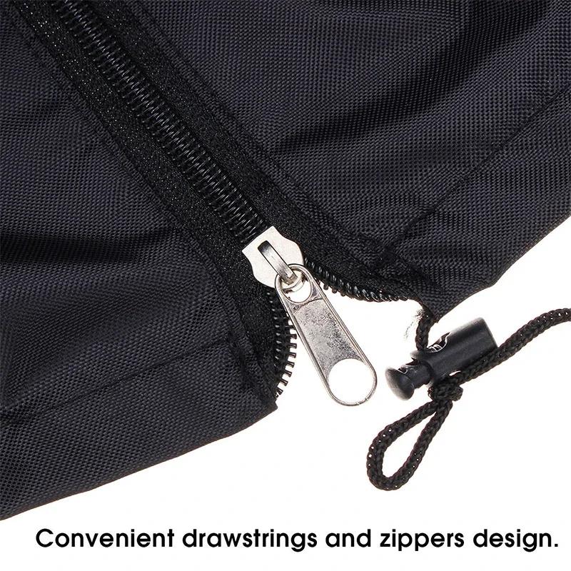 Waterproof 3 Seater Patio Swing Chair Sunscreen Cover 420D Oxford Garden Hammock Protective Cover Durable Gardening Accessories