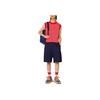 Amiparis Ss23 Solid Color Drawstring Loose Sports Shorts Men shorts Navy-Blue HSO615750-491