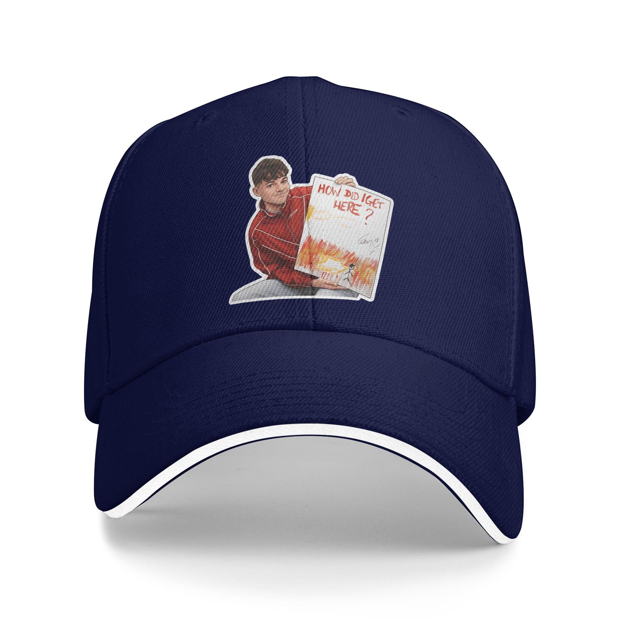 

Women Unisex How Did I Get Here Louis Tomlinsons Outdoor Hat Trucker Cap New Baseball Cap Sunscreen Sunshade One Size