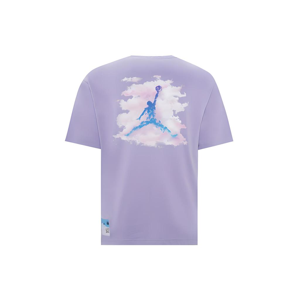 New Jordan T Shirt Men's Ice Beauty Lilac FD6555-538