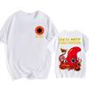 Red Hot Fire Squid Chili Peppers T-shirts Rock Band Hip Hop Streetwear Short Sleeve Men Women Tshirts Summer Cotton Soft Tee Top