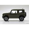 Aoshima Bunka Kyozai (AOSHIMA) 1/32 The Snap Kit Series Suzuki Jimny Custom Wheels (Jungle Green) Pre-Colored Plastic Model Kit No. 08-SP1