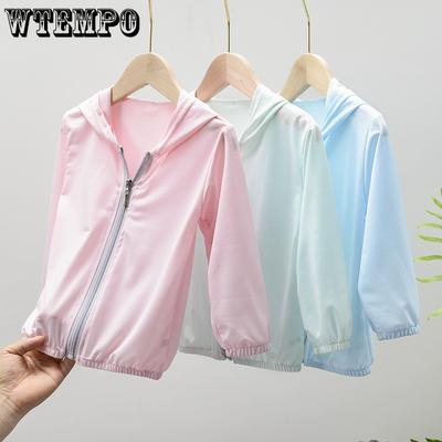 Baby Thin Coat Children's Sun Protection Clothing Thin Ice Silk Sun Protection Clothing Trend