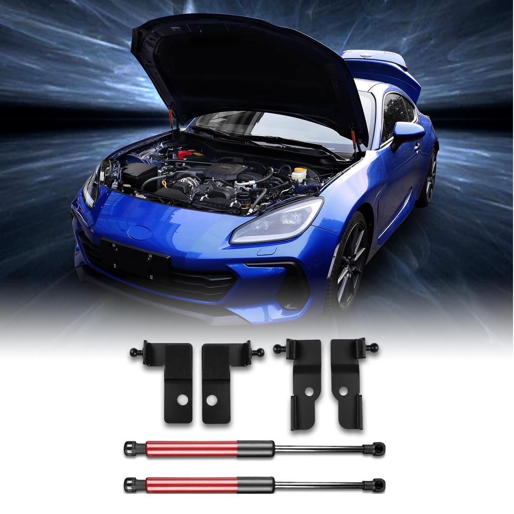KUNGKIC Hydraulic Damper for Toyota GR86 ZN8 and Subaru BRZ ZD8 and Trunk Damper No Modification Stylish Interior Accessory (2021, 2022, 2023, 2024,