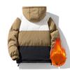 Hooded Down Cotton Clothes Men's Jacket Winter New Trendy Brand Loose Cotton Clothes Jacket Men's Thickened Warm Bread Clothes