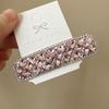 Korean new style super flashing bangs hairpin hair accessories side clip fashion shining light luxury exquisite broken hairpin net red bb clip