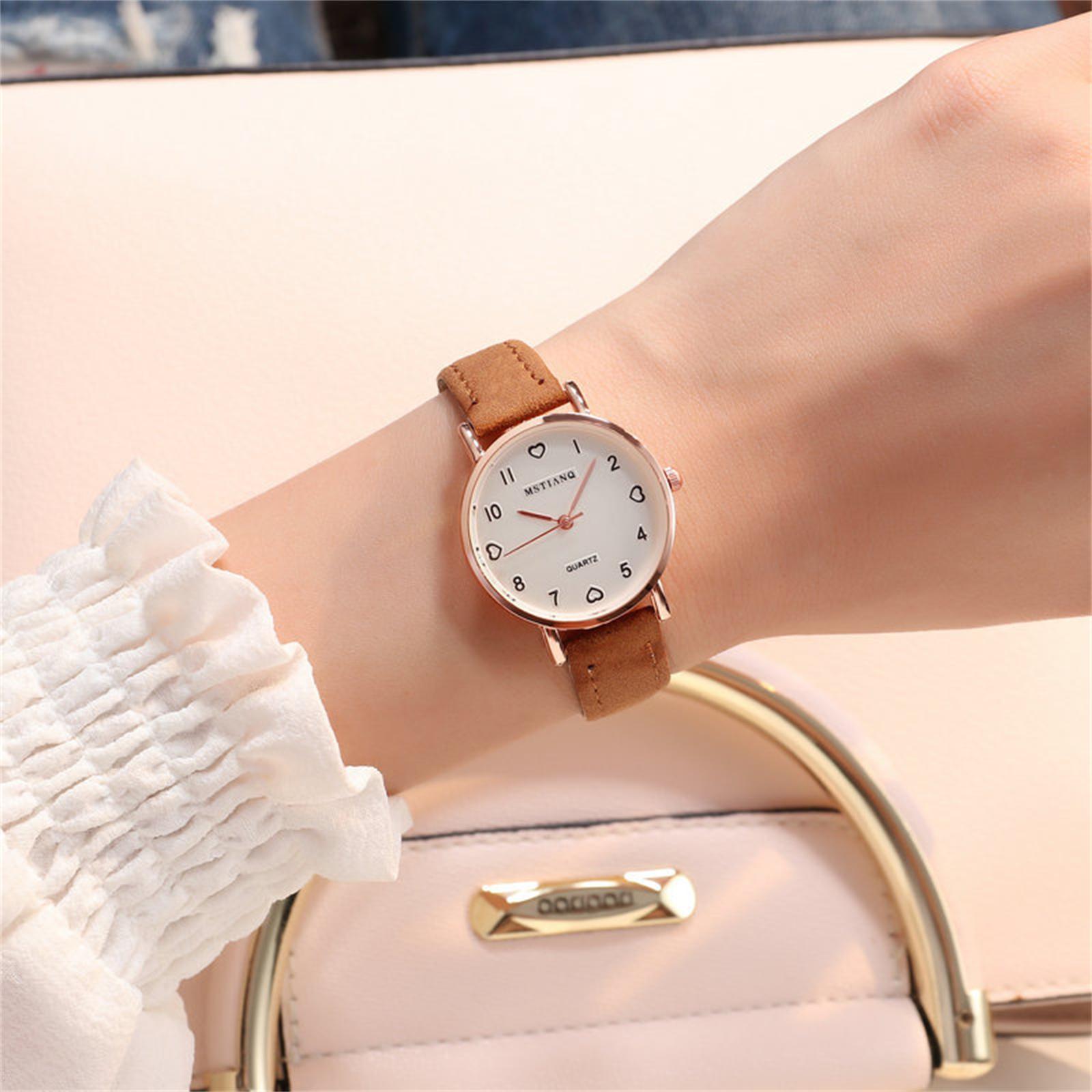 

Women Fashion Leather Watch One Size