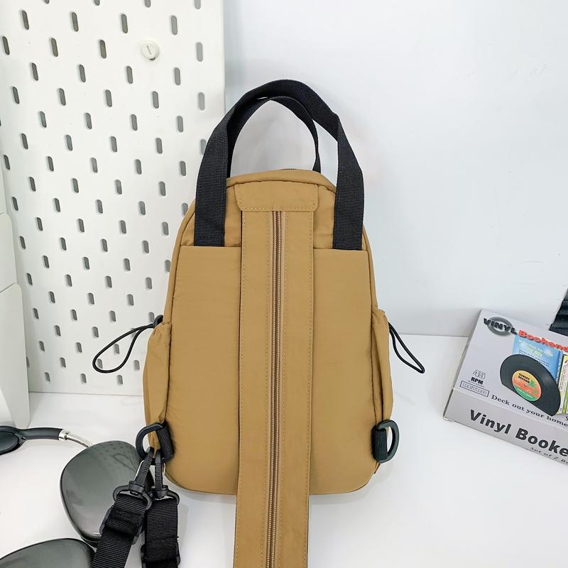 Unisex Light Chest Pack for leisure  waterproof nylon sports bag  fitness  cycling  versatile backpack  outdoor  new