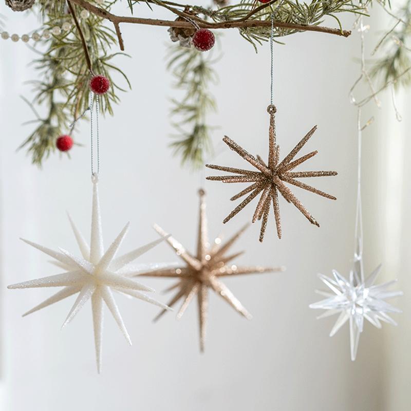 Christmas Christmas Decorations Christmas Atmosphere Store Decoration Shining Christmas Tree Decorations Luxurious 10/15cm