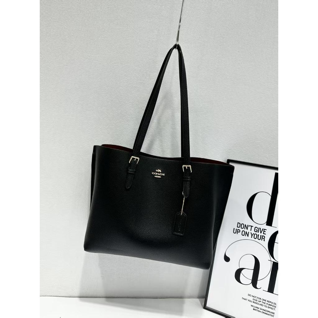 Fashion Coach C Home Women's Bag Mollie Large Pietot Bag Large Capacity Old Flower One Shoulder Handheld Shopping Bag