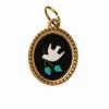 18K Gold Stainless Steel Cat Pendant - Durable & Color-Retaining DIY Accessory