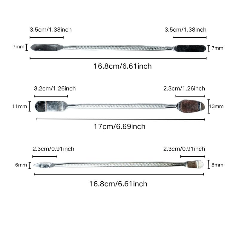 3 IN 1 Repair Tools Sets Opening Pry Hand Tool Kit Blade For iPhone Smart Phone Tablet PC Metal Spudger Disassemble Tools Set