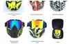Off-Road Motorcycle Goggles: Exclusive Face Shield Protective Eyewear for Outdoor Use