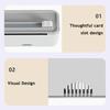 Space Saving Plastic Wrap Cutter Wall Mounted Tin Foil Cutting Box Food Film Dispenser  Restaurants