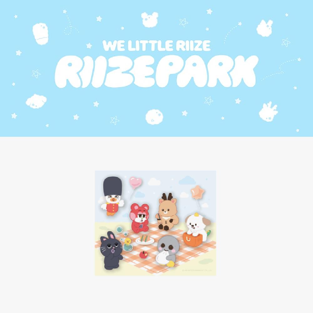 

Предварительный заказ 2025 WE LITTLE RIIZE RIIZE PARK Прозрачная наклейка
