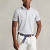 Polo Ralph Lauren Solid Color Logo Embroidered Slim Fit Short Sleeve Polo Shirt Men Tops Light-Gray MNPOKNI1N821738-020