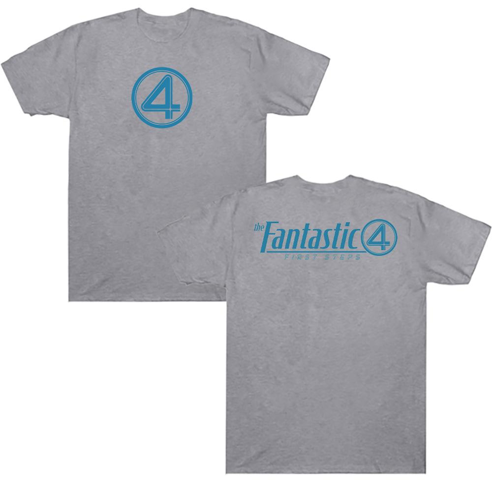 The Fantastic Four First Steps T-shirts High Quality Cotton Tops Gifts Graphic TShirt Men Women Clothing New Design Crewneck Tee