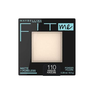 MAYBELLINE Fit Me Puder-Foundation [Alle 4 Farben] - Langanhaltend, Hohe Deckkraft, Porenverfeinernd