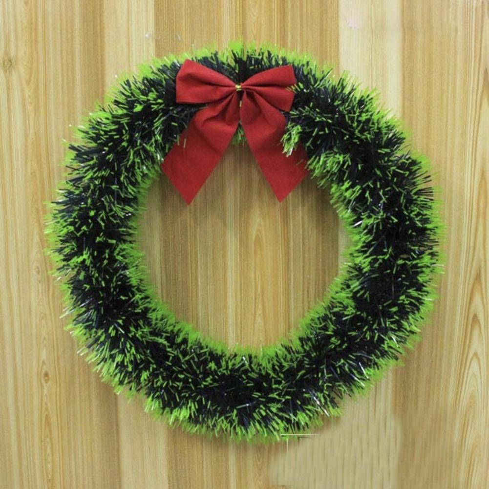35cm Christmas Wreath Decorations High quality Artificial Christmas Door Garland Hanging Wall Window Wreath Xmas Set