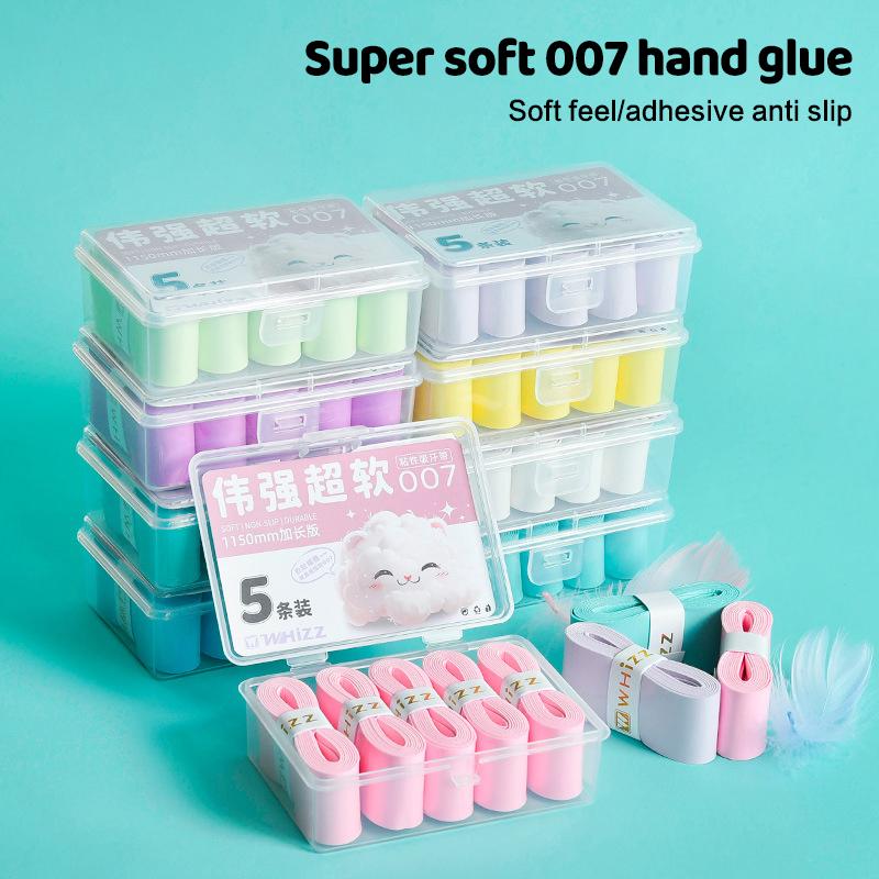 Non-Slip Shock-Absorbing Badminton Racket Grips PU Tennis Badminton Grip Tape Wrap Wear-resistant Sweat-Absorbent Tennis Wrap