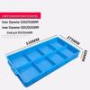 Divided Plastic Parts Storage Box