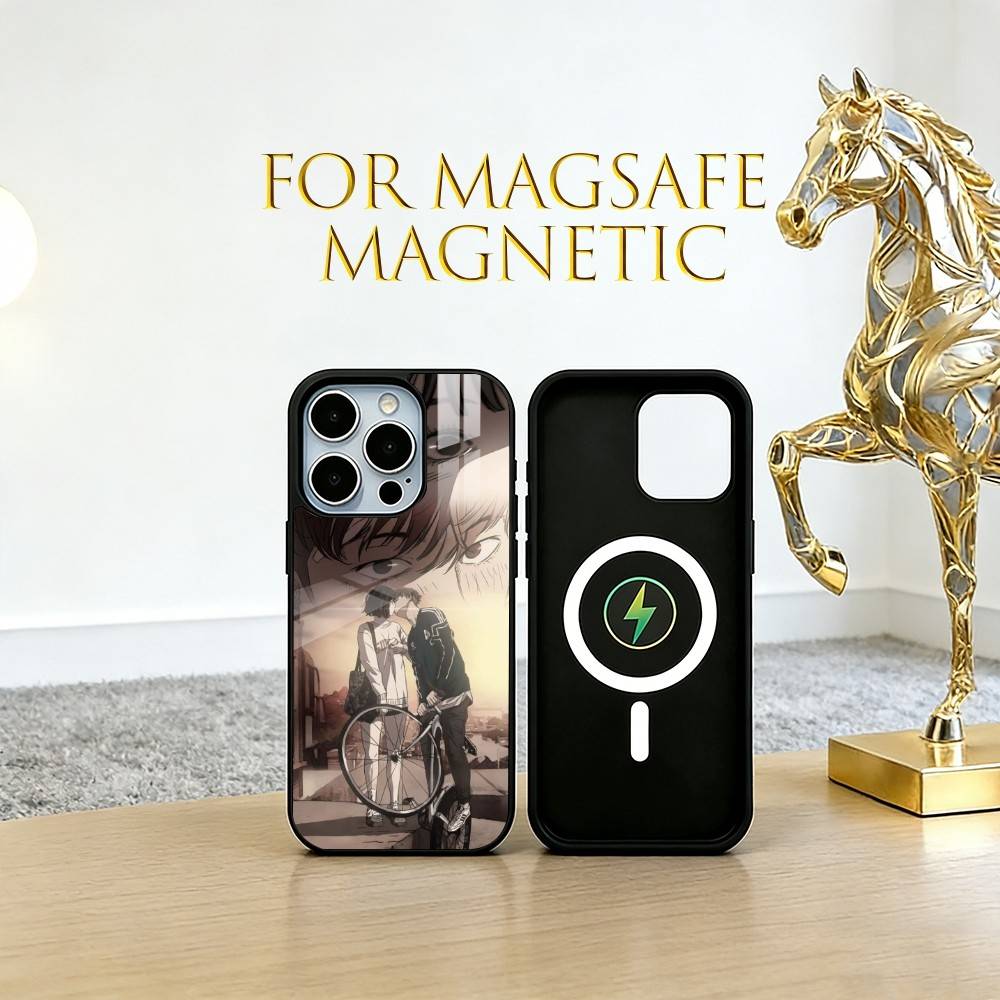 

Чехол для телефона Манхва Для iPhone17,16,15,14,13,12,11 Plus,Pro Магнитный с Magsafe Беспроводная Зарядка iPhone15Plus