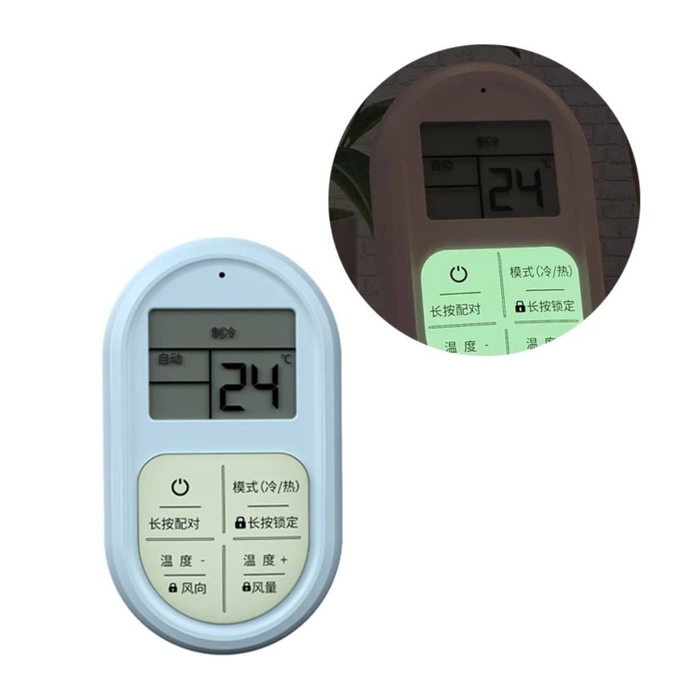 USB-Ladung A/C Fernbedienung Universelles LCD Digitaldisplay Klimaanlagen-Fernbedienung Tragbar Leuchtende Tasten