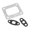 Turbine Inlet Oil Gasket Set Stainless Steel Rustproof 3755843 for T4 T04 Flange Turbo