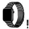 Stainless Steel Apple Watch Band with Secure Tang Buckle & Case | Fits 38-45mm Series 1-Ultra