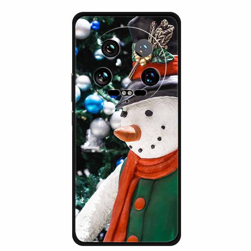 Christmas Phone Case For Xiaomi 14 Ultra Pro Case Soft Silicone Luxury Deer Cover for Xiaomi 13 Ultra Pro Back Coque Cases 14pro