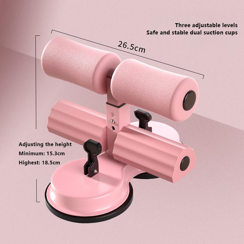 

1Pc Portable Sit Up Assistant With Tension Rope Fitness Equipment Support Core Fitness Situp Home Gym Yoga Practice Gear розовый