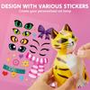 JOYFY Kids DIY Night Light Paint Your Own Cat Lamp School Activities Art Supplies Toys for Girls Boys Aged 6+ Birthday Gifts