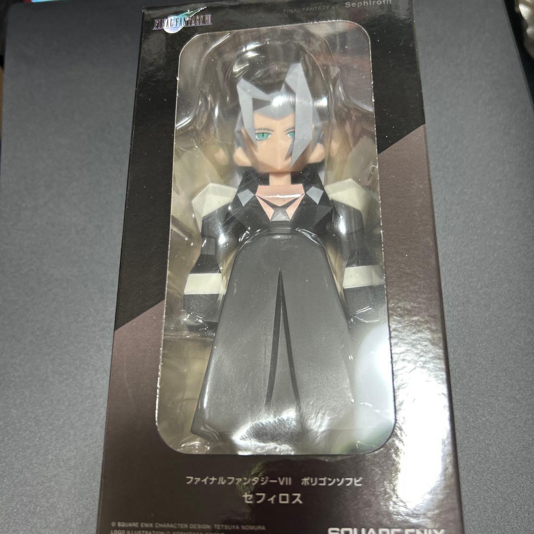 

[USED] FF7 Final Fantasy 7 Soft Vinyl Sephiroth Polygon Soft Vinyl
