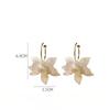 Acrylic Earrings Stud Floral Flower Drop Earring New Petal Earrings  Ladies Girls