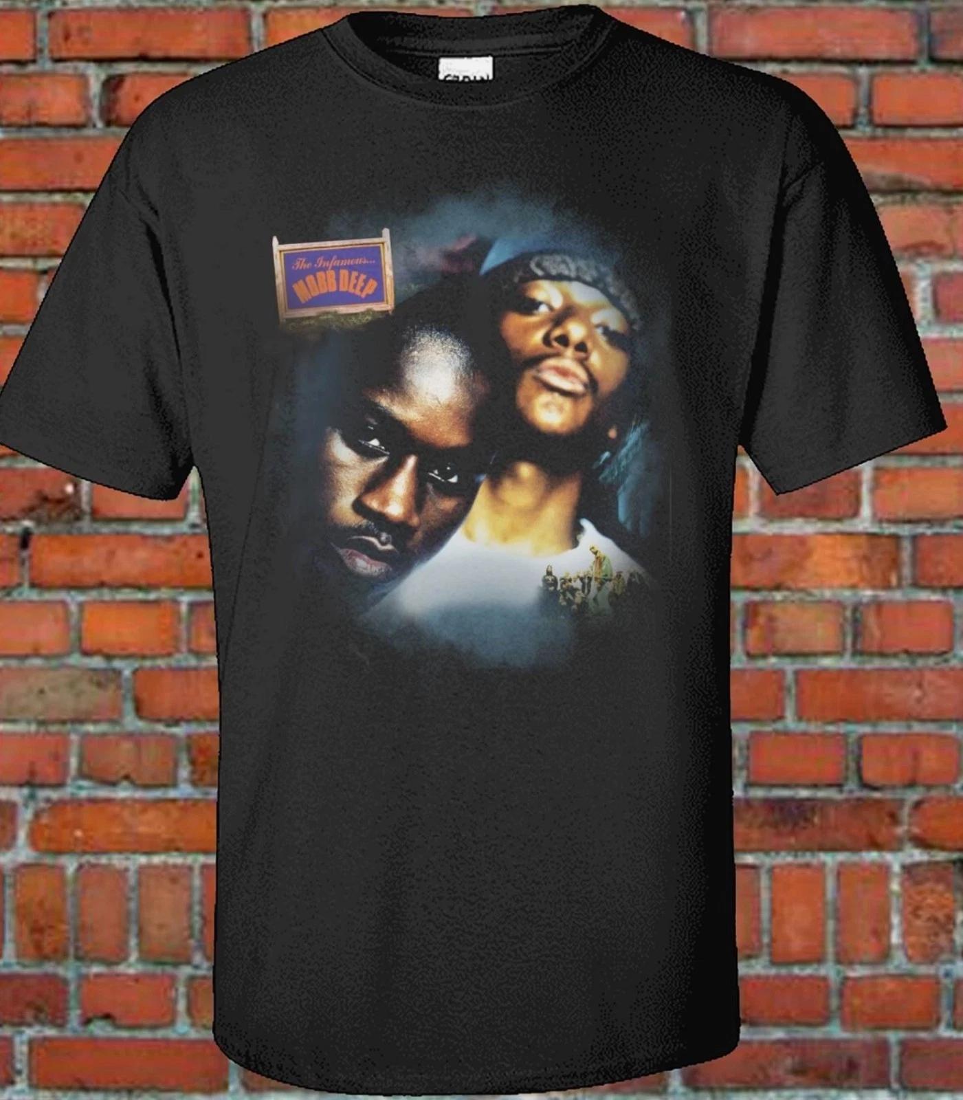 Mobb Deep -The infamous Album Cover T-shirt Classic Hip-Hop Albums 4XL