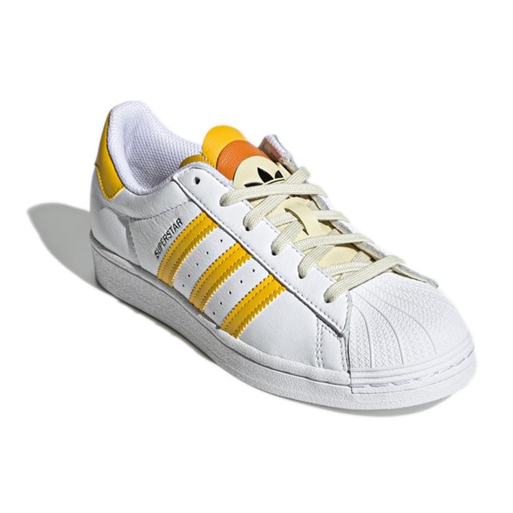 Adidas Жіночі Superstar 'White Hazy Yellow' Жіночі GZ7415