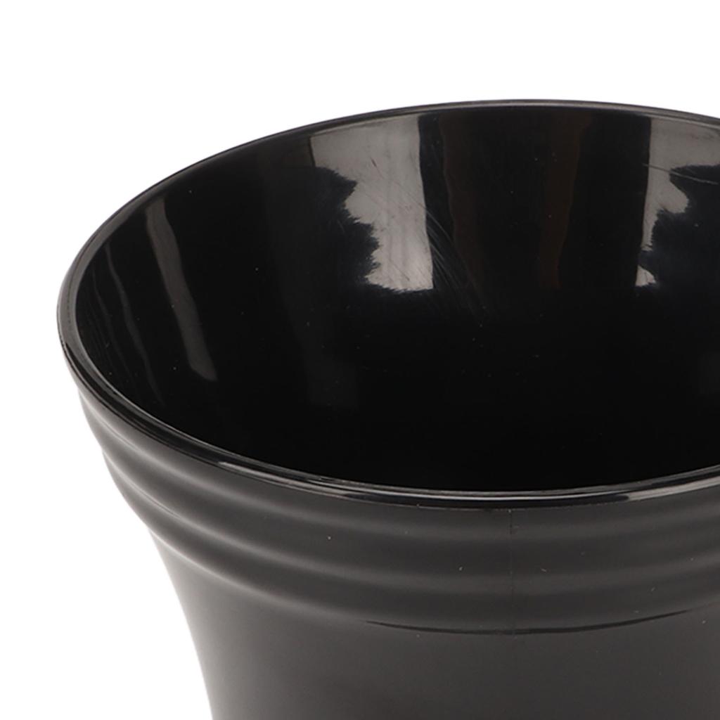 Shaving Brush Soft Artificial Bristle Professional Safe Black Shaving Brush Bowl Tool for Barber